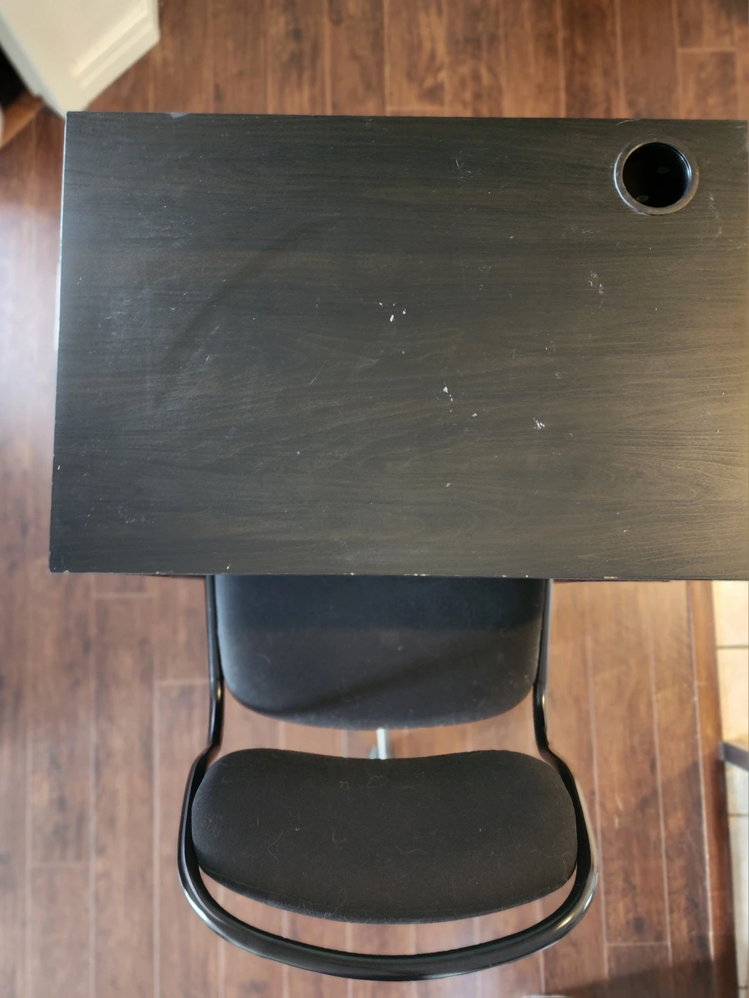 Ikea MICKE Computer desk with Chair image indicator(4)