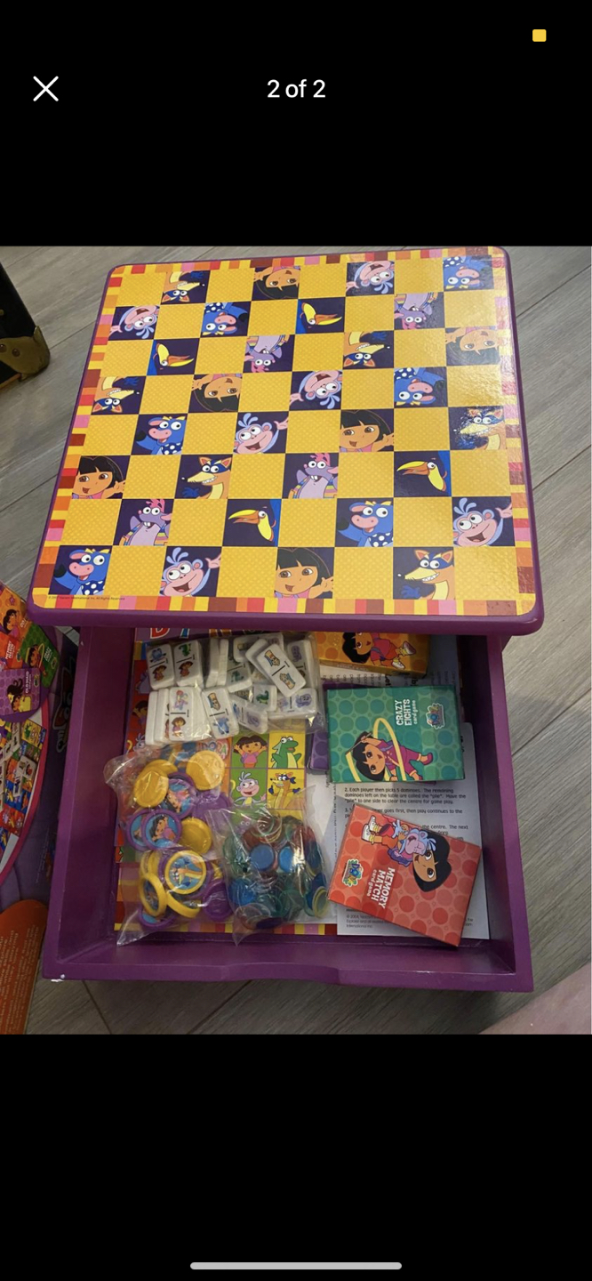 Dora the Explorer game set, opened but never used - photo 2