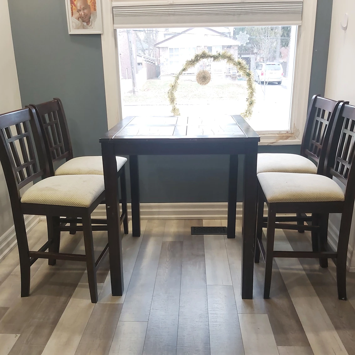 Dinner table.