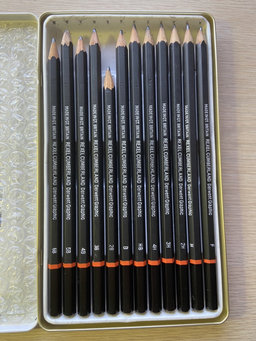 Dewent Graphic Designer Sketch Pencils - Medium Set of 12 image indicator(5)