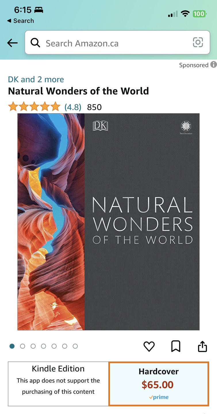 Natural Wonders of the World- Coffee table book - photo 4