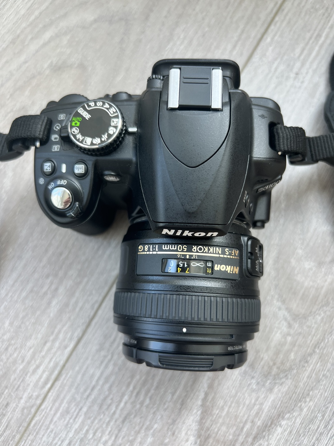 Nikon D3100 DSLR Camera + Brand New 50mm f/1.8G Lens - photo 3