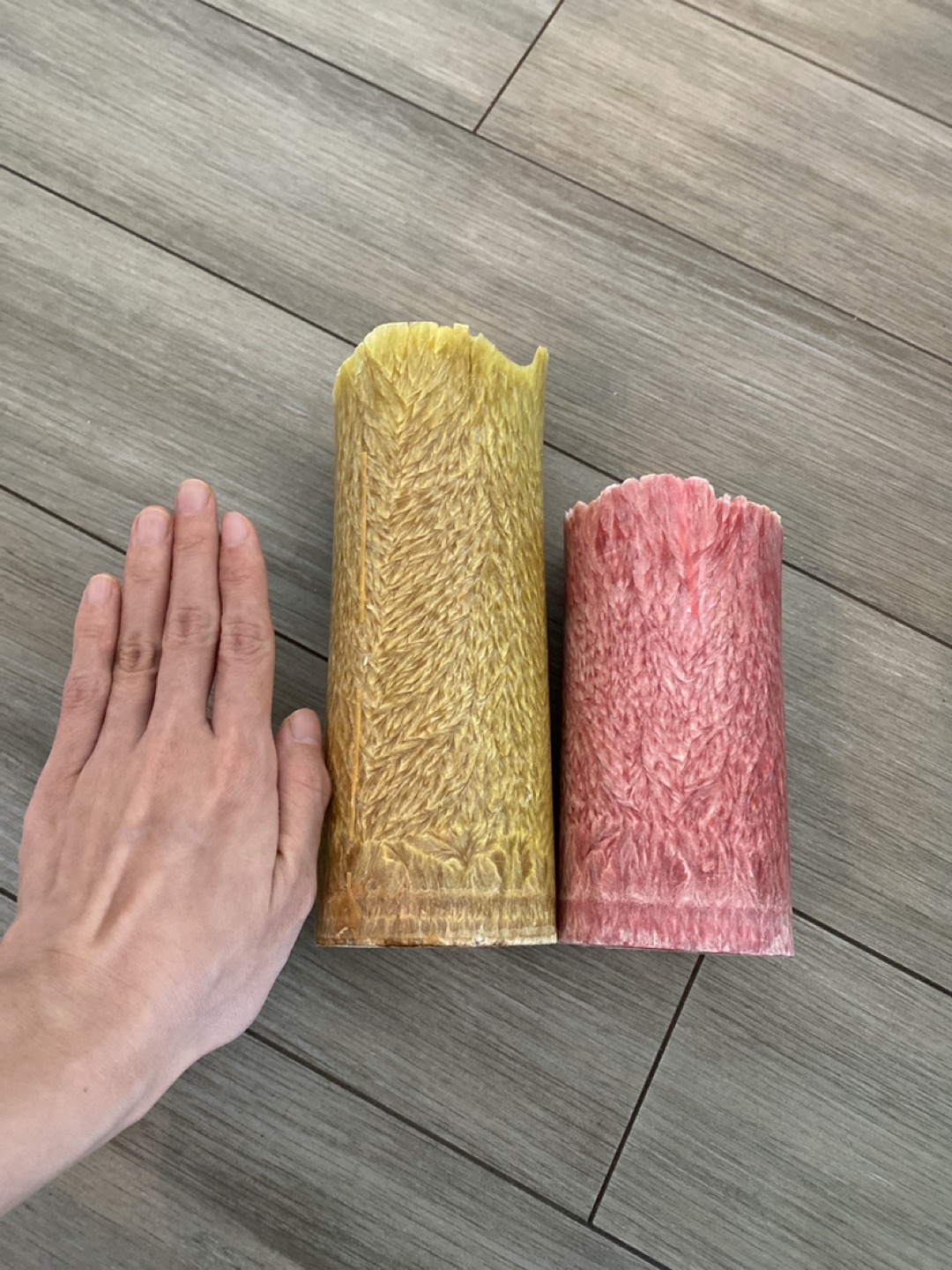 Used scented Candle