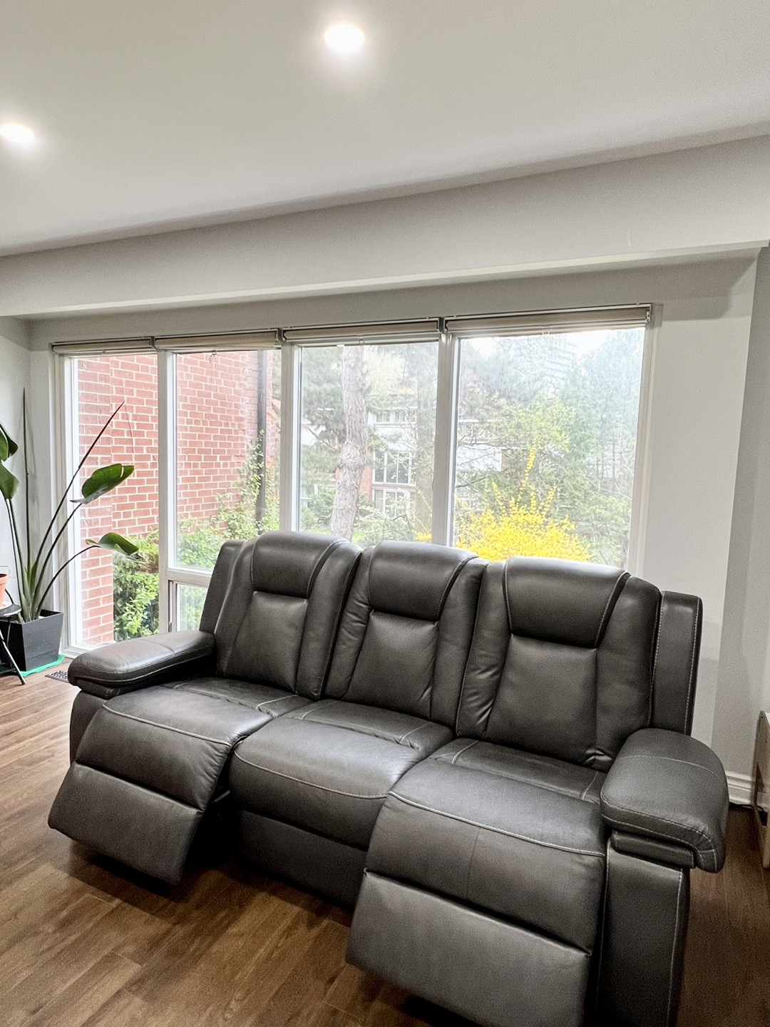 Power Recliner with Adjustable Headrest