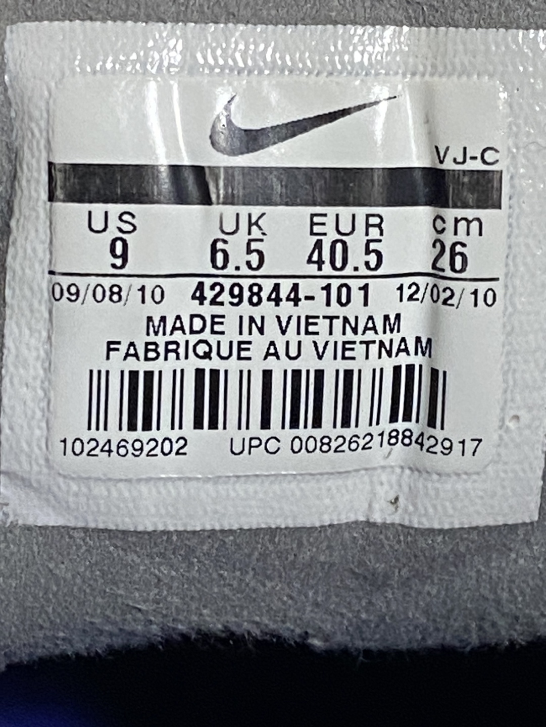 Nike Trainer Sneakers Runners Size 9 image indicator(7)