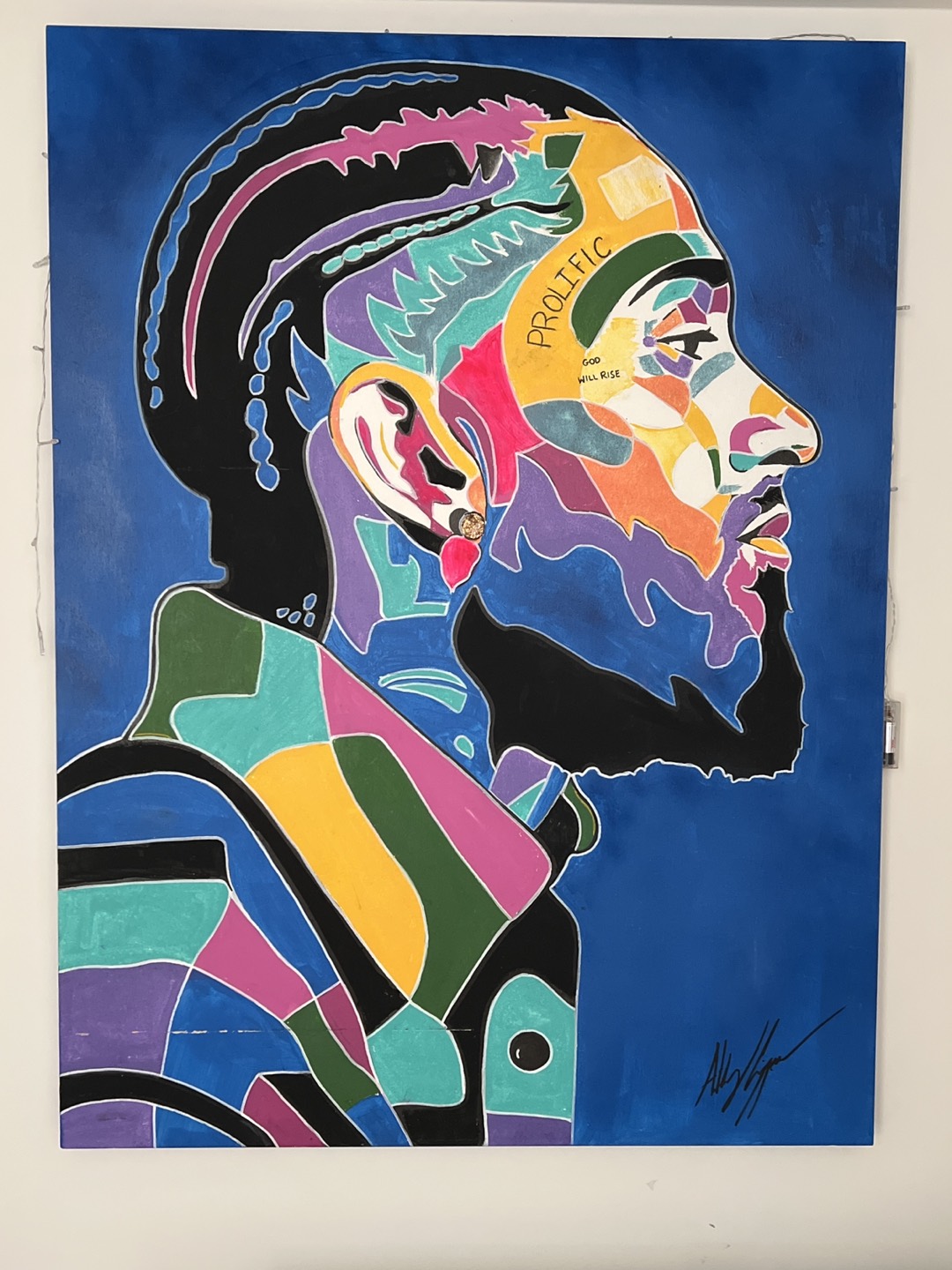 Nipsy Hustle painting