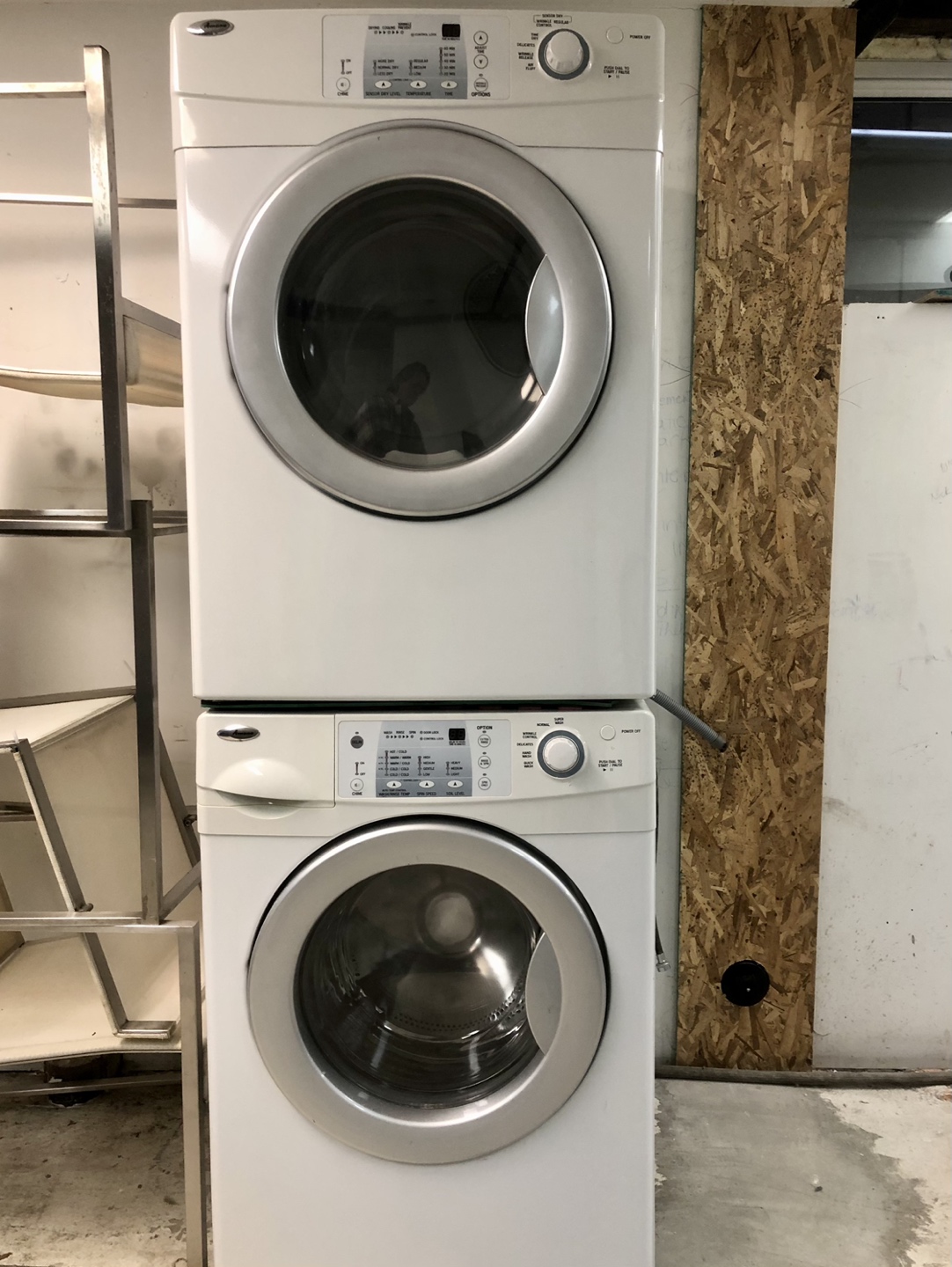 Amana washer and dryer