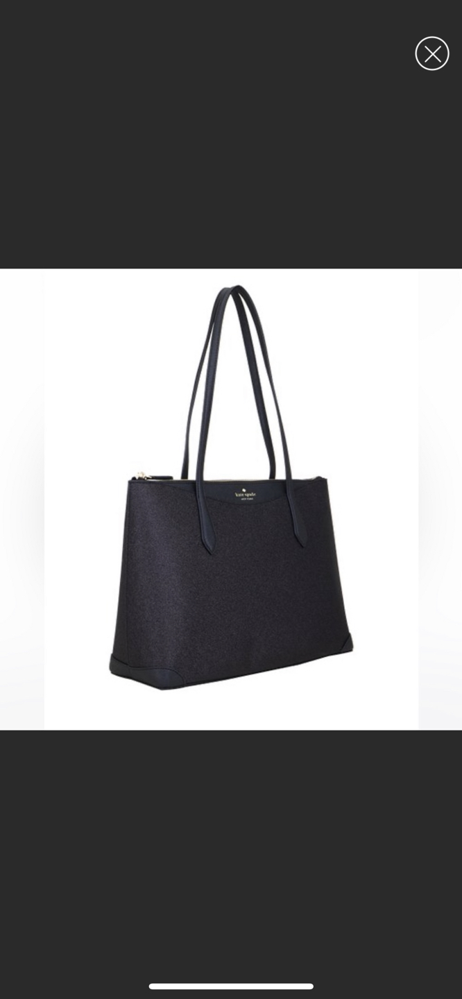 Brand New Kate Spade NY Shimmer Glitter NWT Tote Shoulder Bag - photo 2
