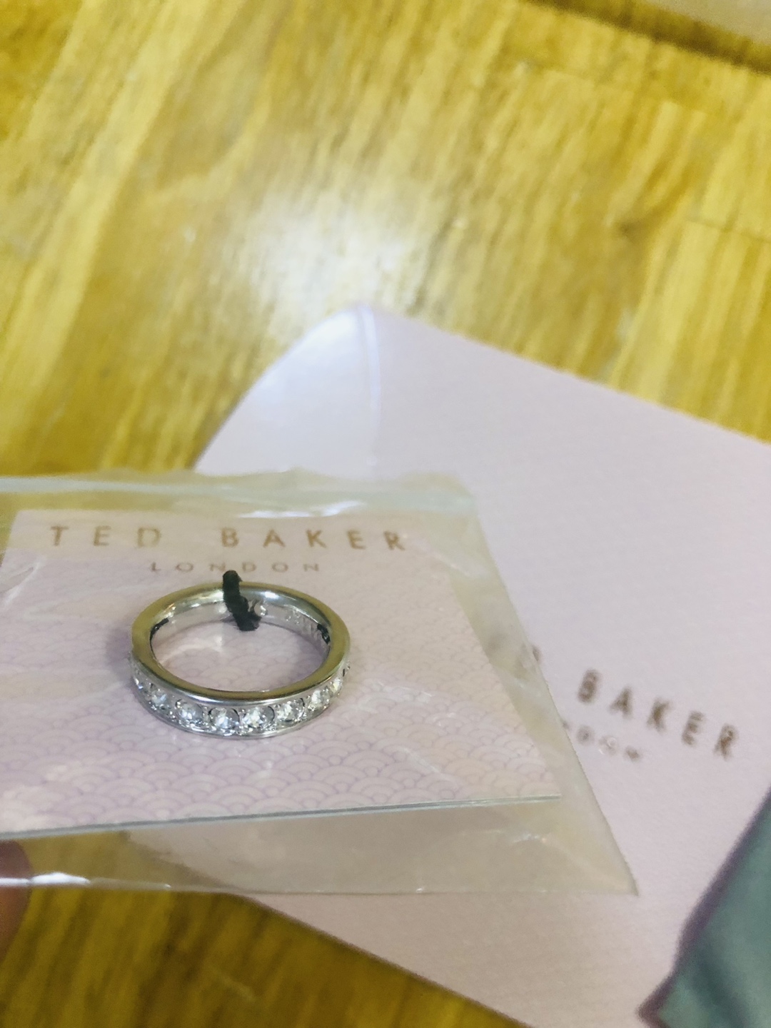 Ted Baker Crystal Band Ring - photo 2