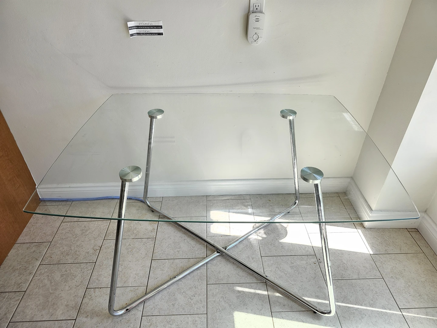 glass dining table / coffee table - photo 2