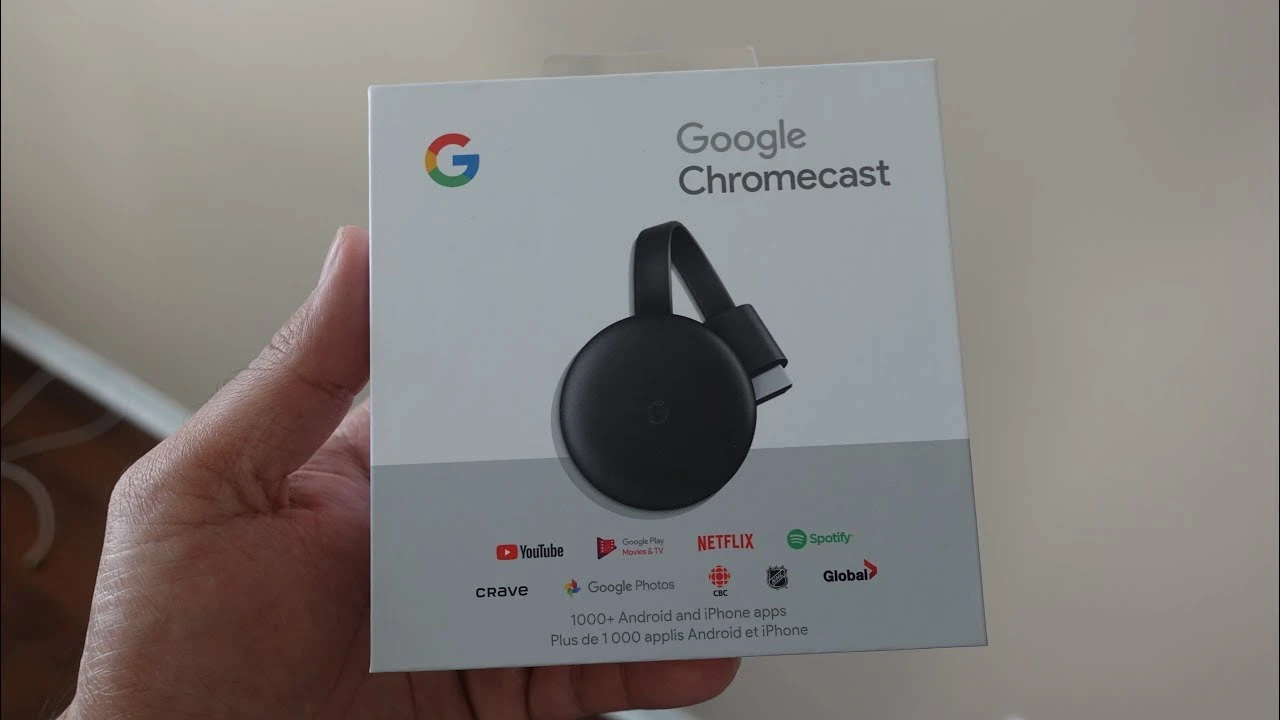 Google Chromecast (3rd Gen) - Like New!