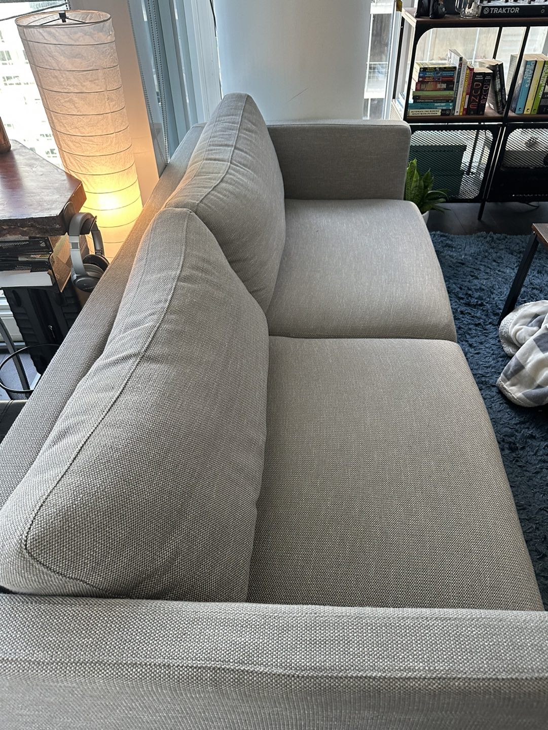 Structube 3 seater couch - photo 2