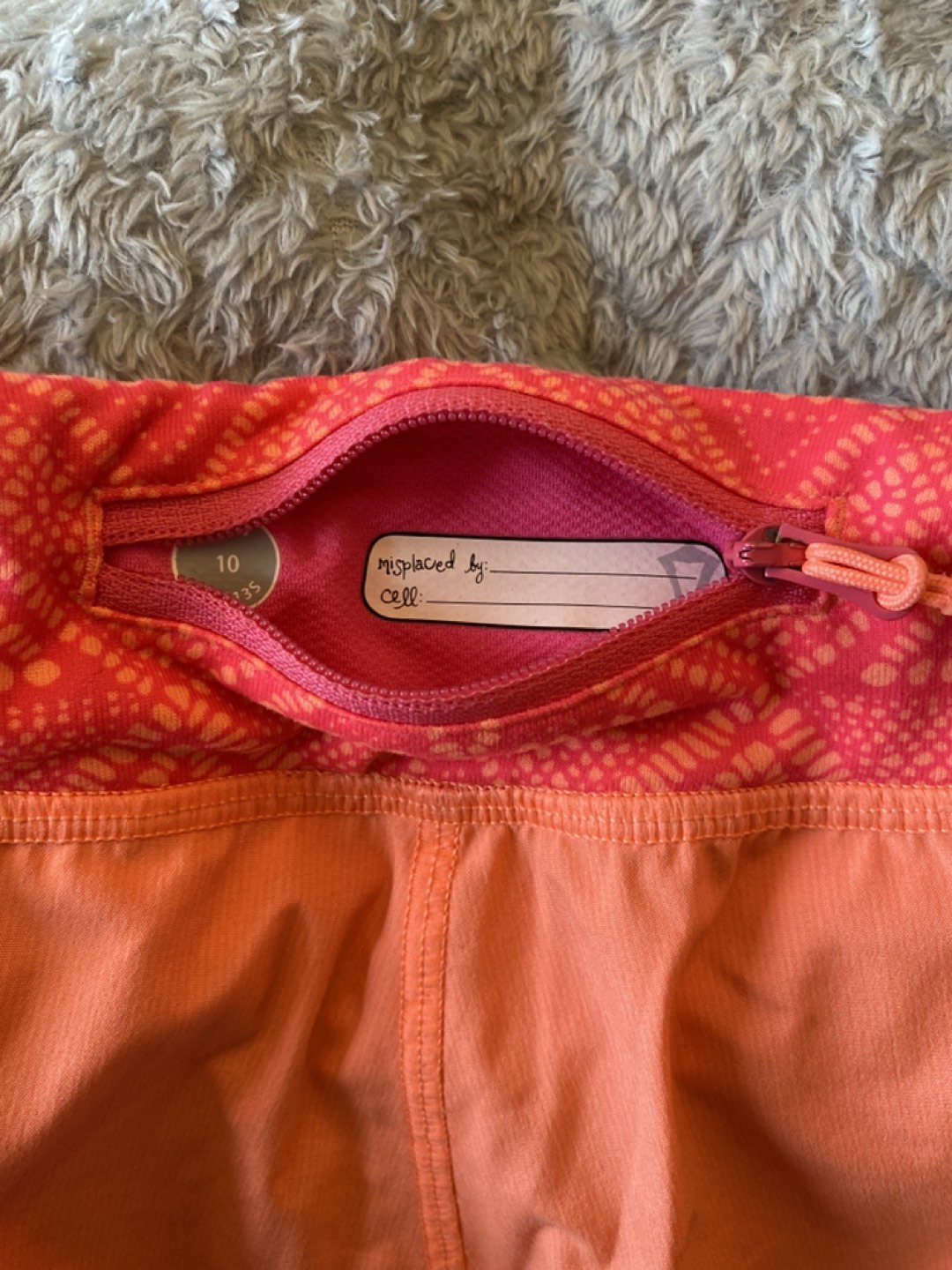 Iviva tank and shorts girls size 10 by Lululemon - like new image indicator(5)