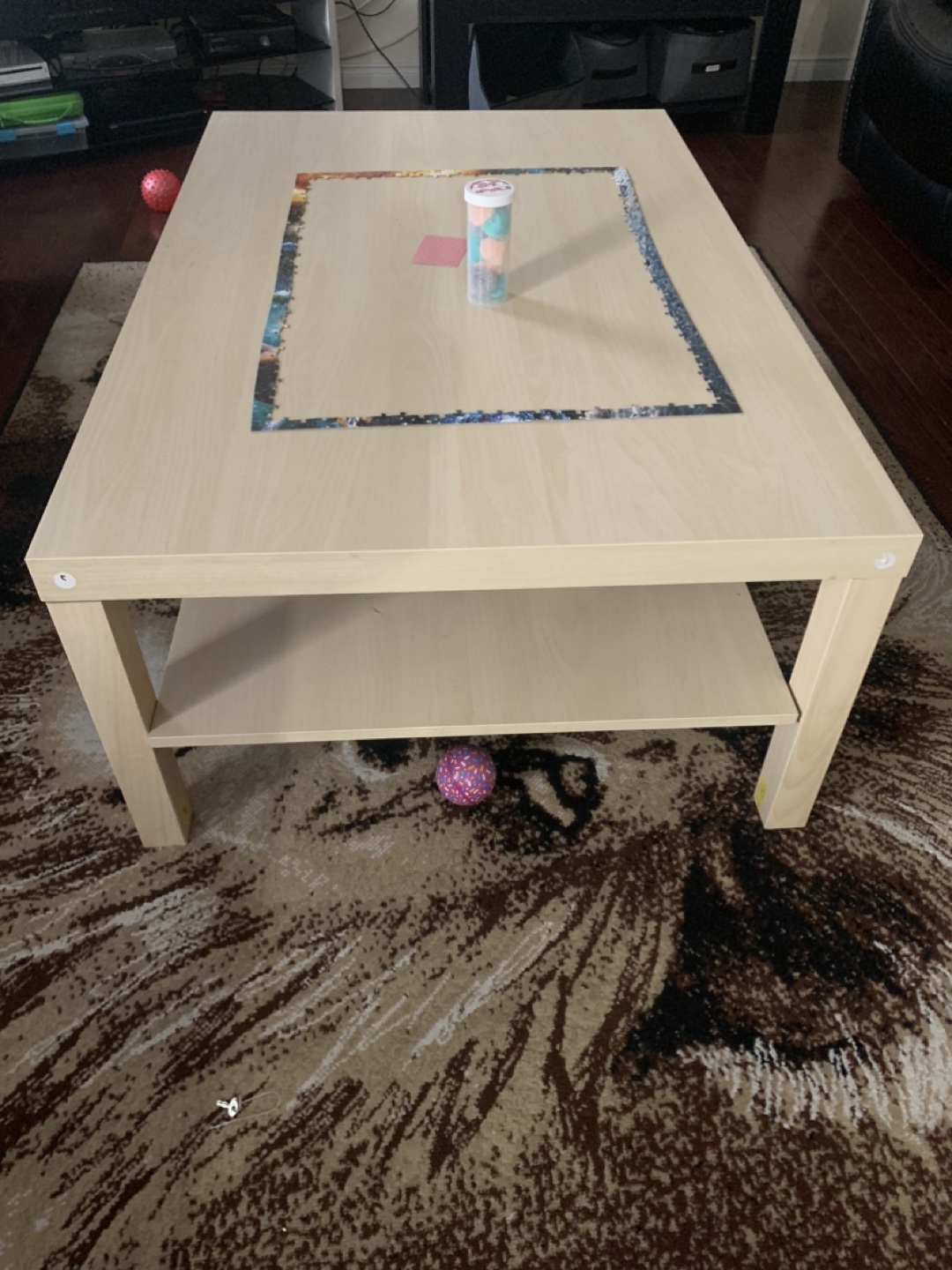 IKEA coffee table ( oak finish) image indicator(2)