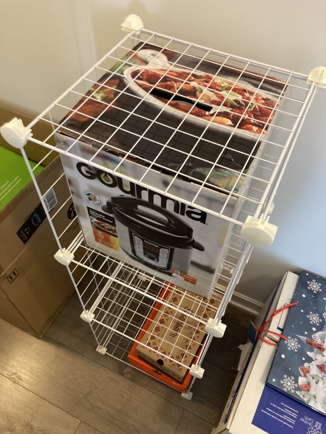 Storage Organizer - white 4 tier thumbnail