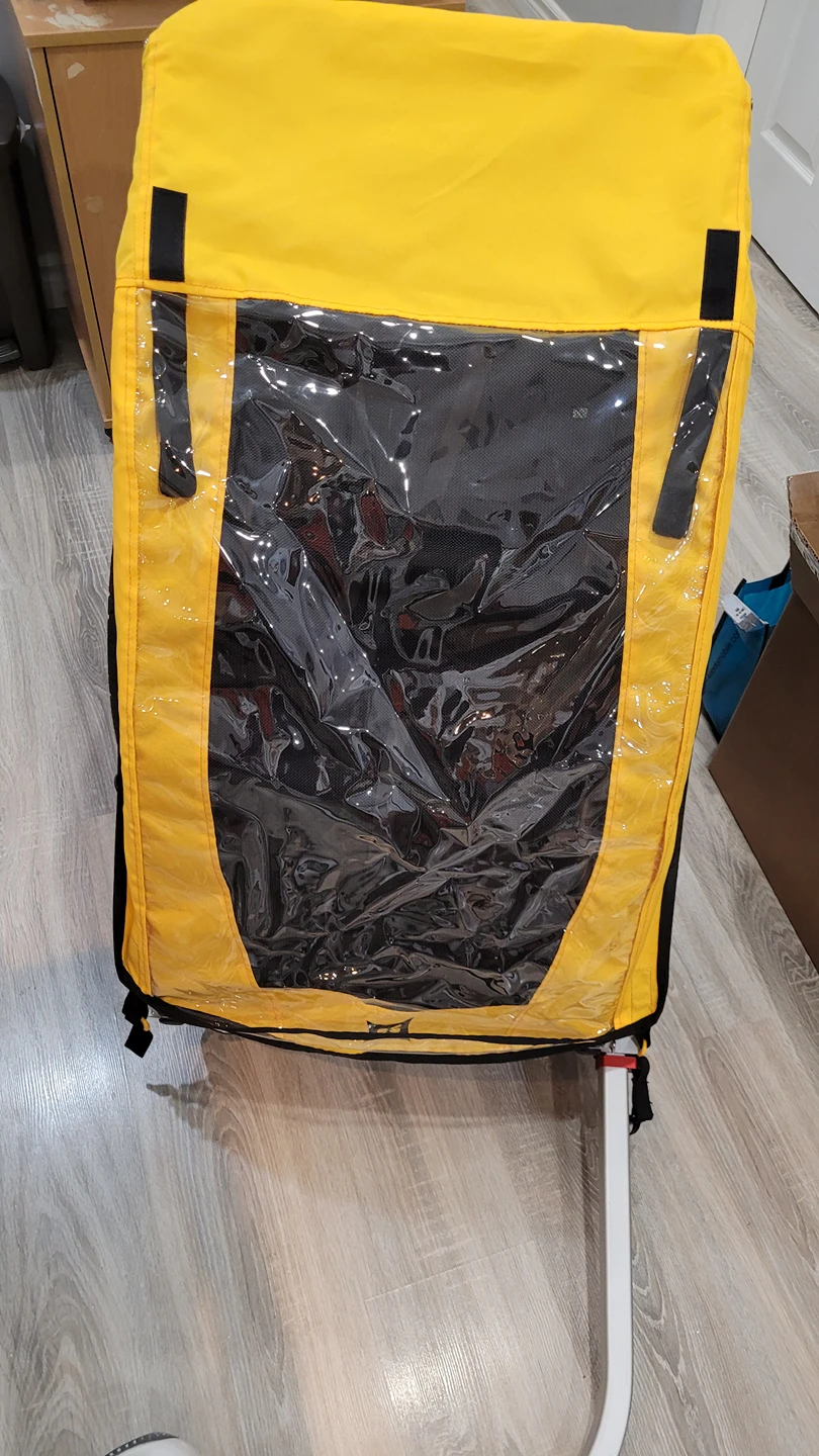 Burley bee single seat bike trailer image indicator(3)