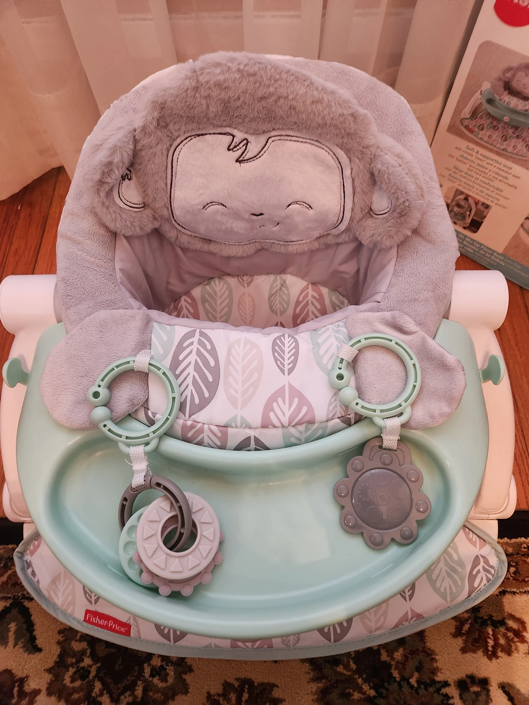 Fisher-Price Sit-Me-Up Floor Seat with Tray - photo 2