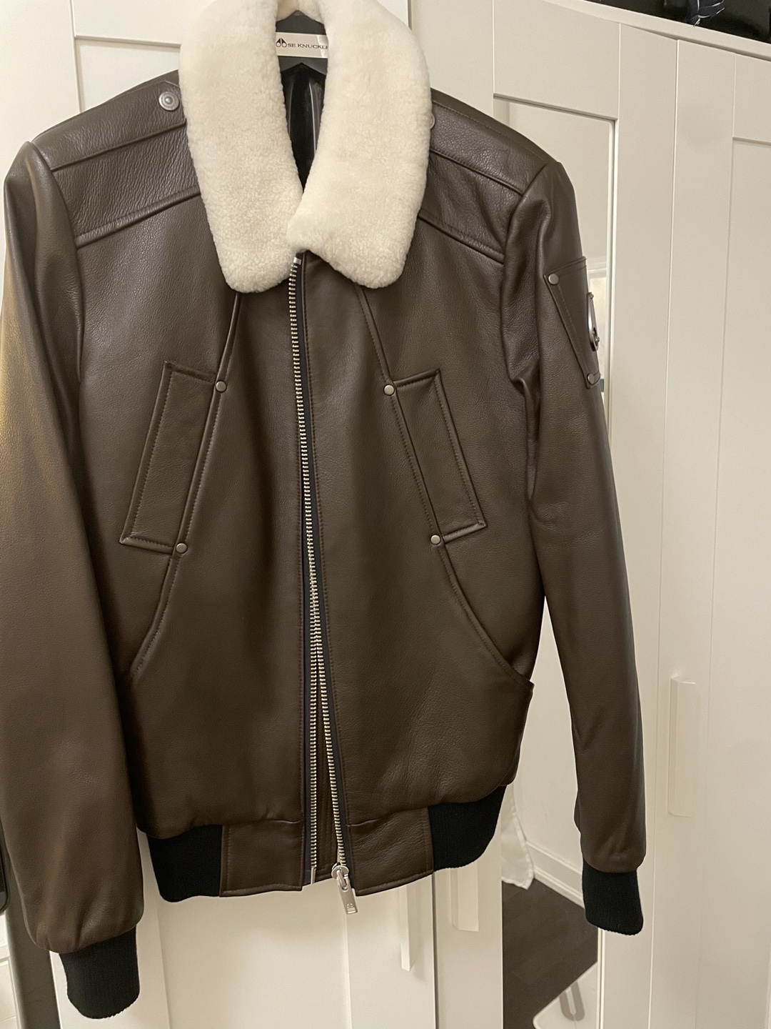 Moose Knuckles Leather Jacket - photo 5