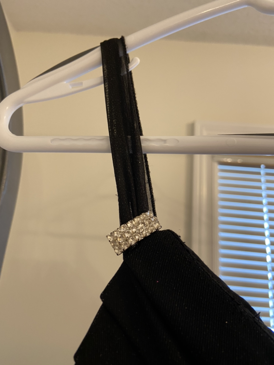 Majora Black Sparkly High Low Dress image indicator(5)