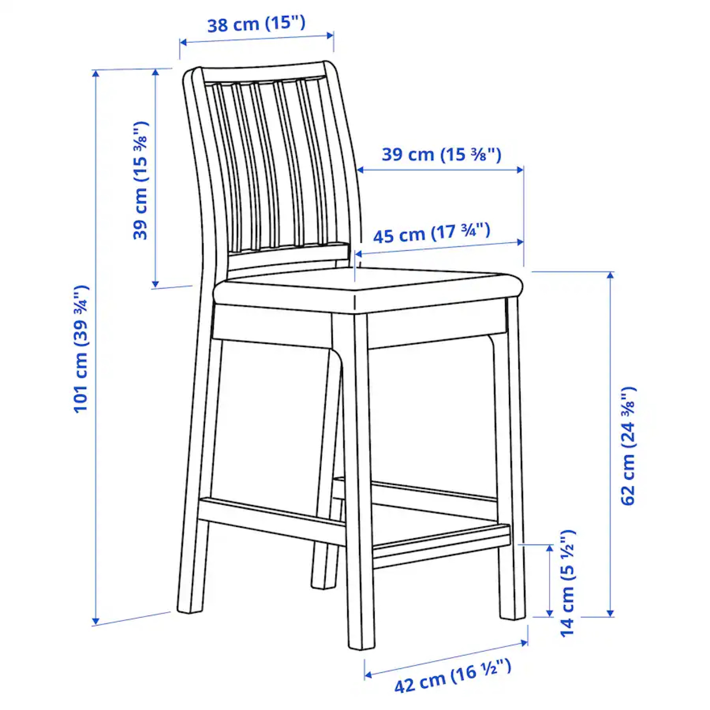 Two height chairs - photo 3