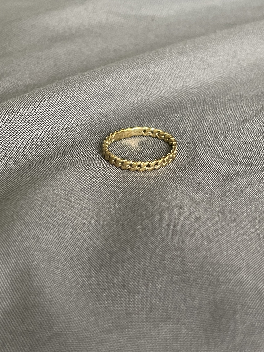 Linjer - Gold Chain Ring - Tonje thumbnail