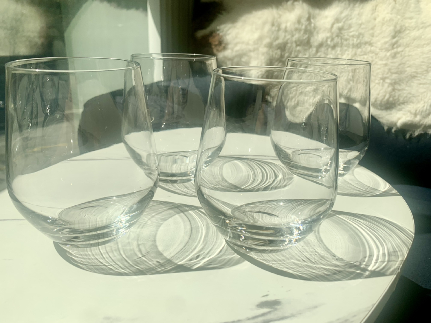 Rieske wine glasses like new - photo 2