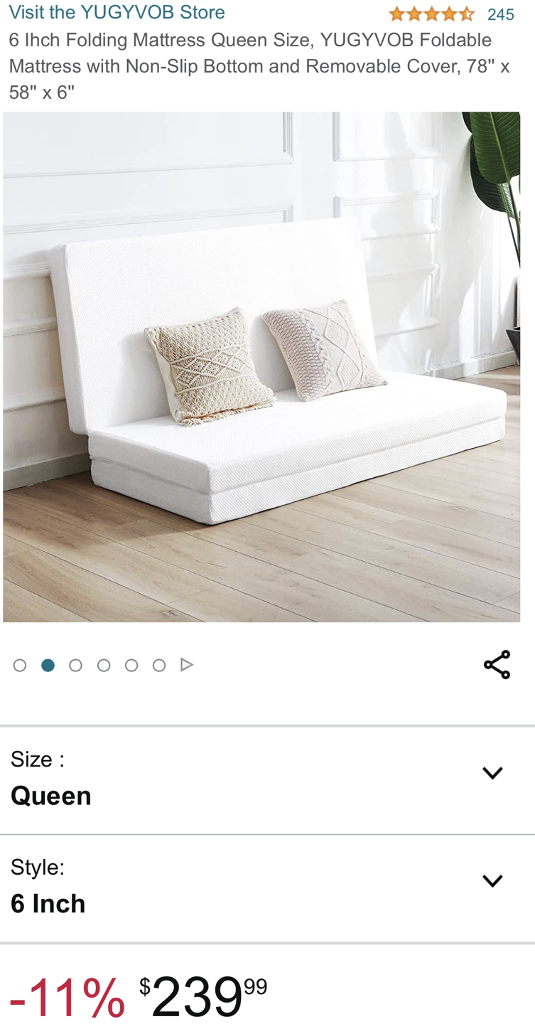 Queen futon mattress - photo 4