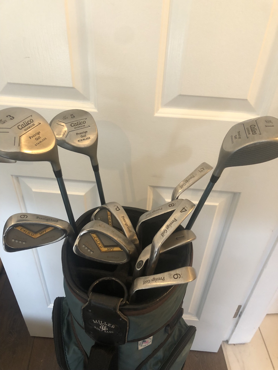 Golf clubs and bag - right handed thumbnail