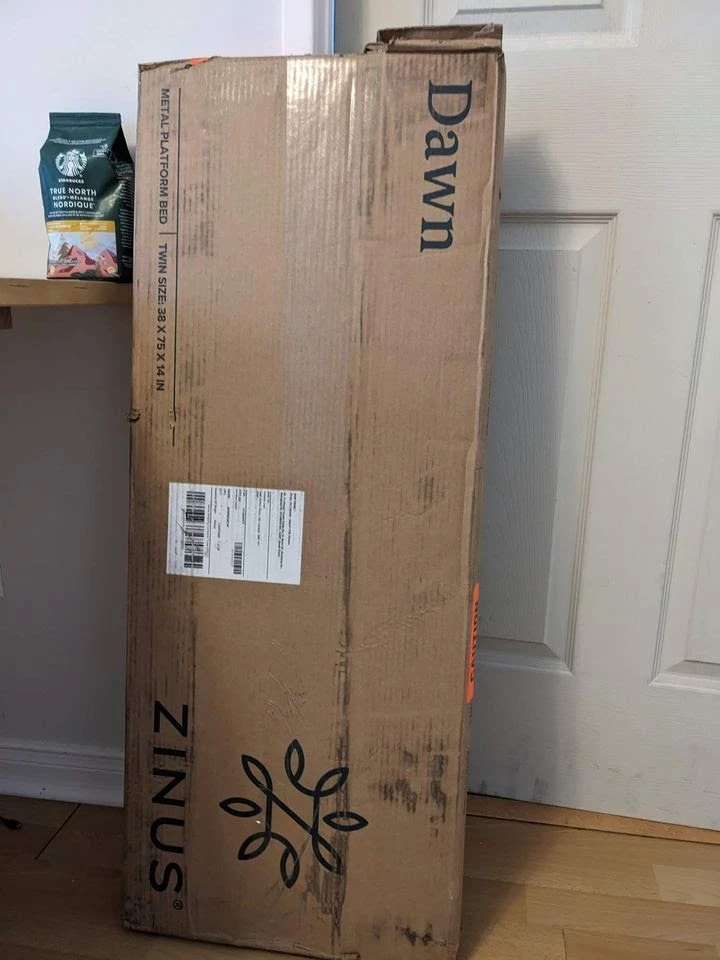 Twin size bed frame