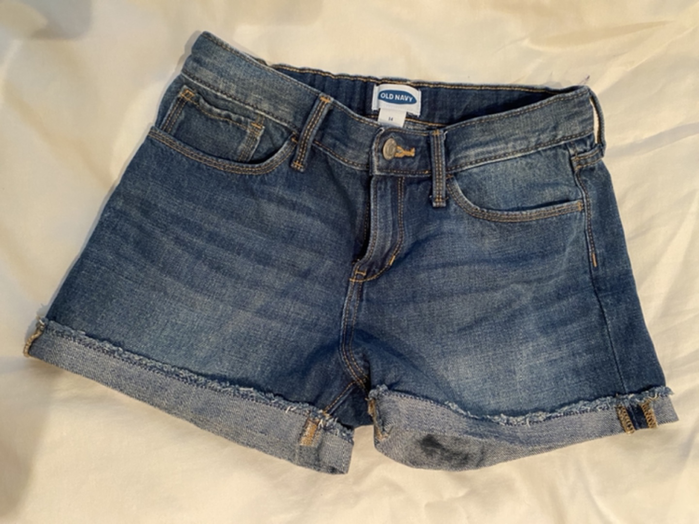 Jean shorts Old Navy & AE - size 14 girls / 00 - photo 4