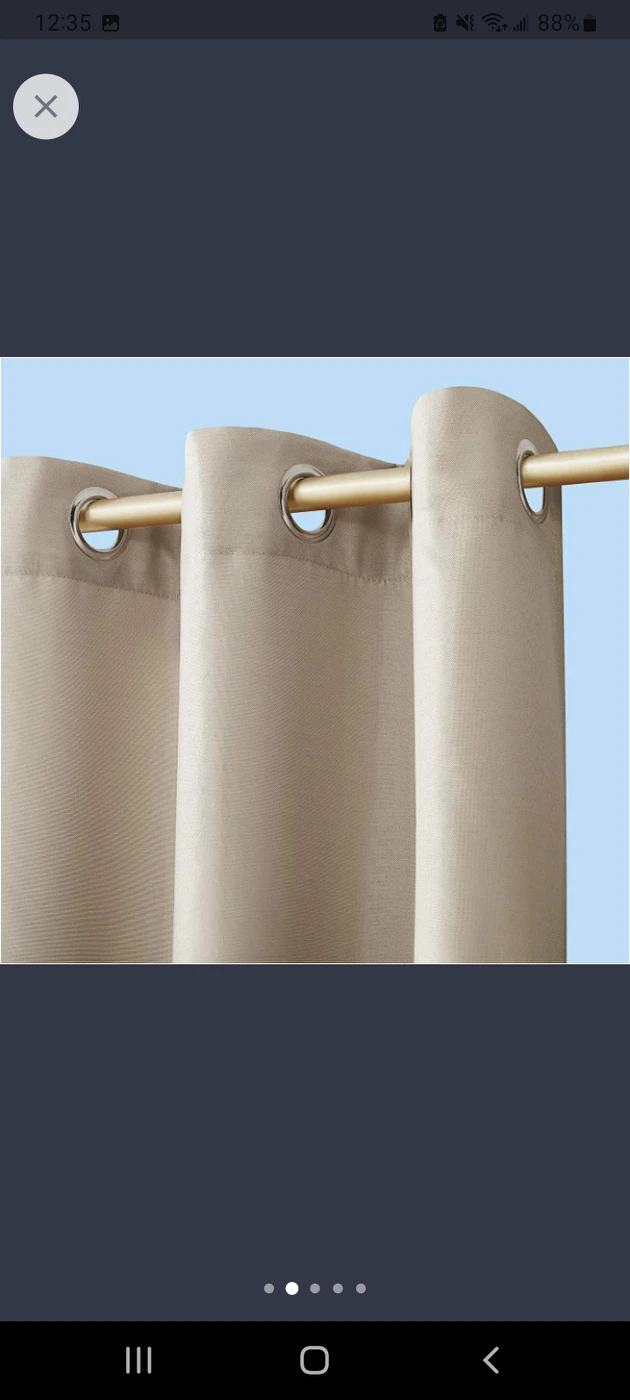 5 Panel Curtains-Indoor/Outdoor UV Protectant - photo 5