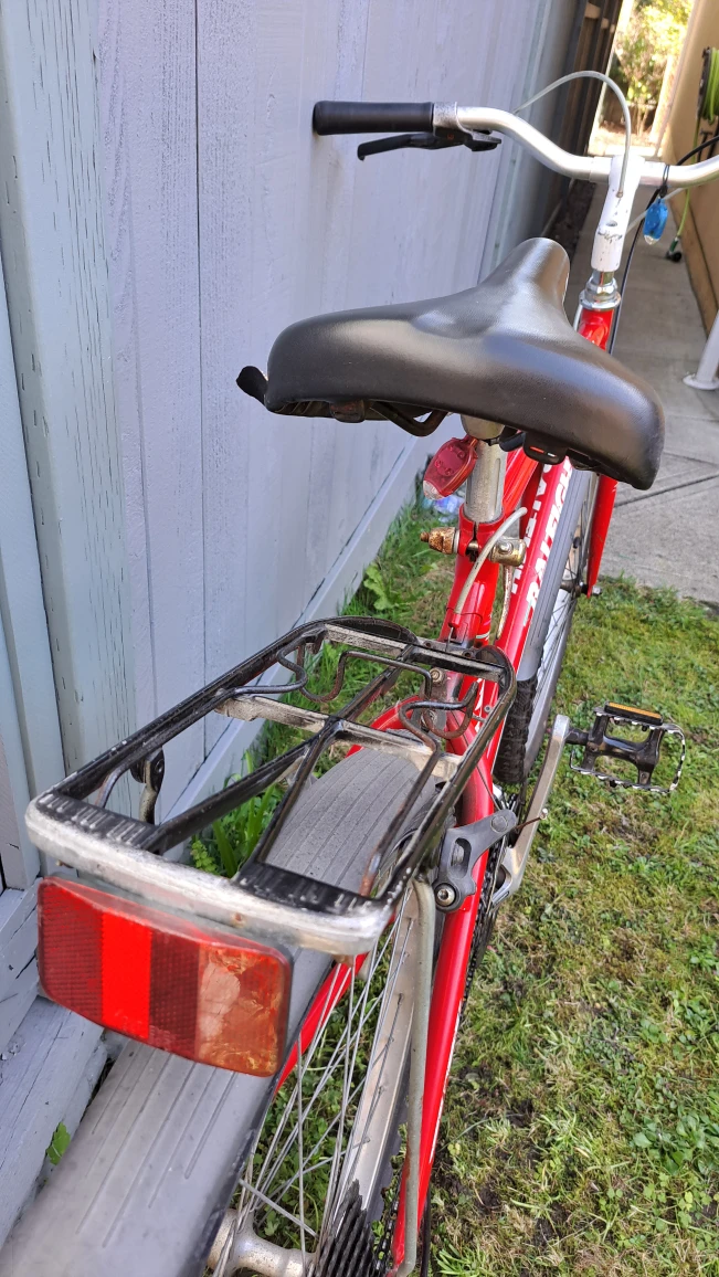 Raleigh Rocky Red Bike image indicator(3)