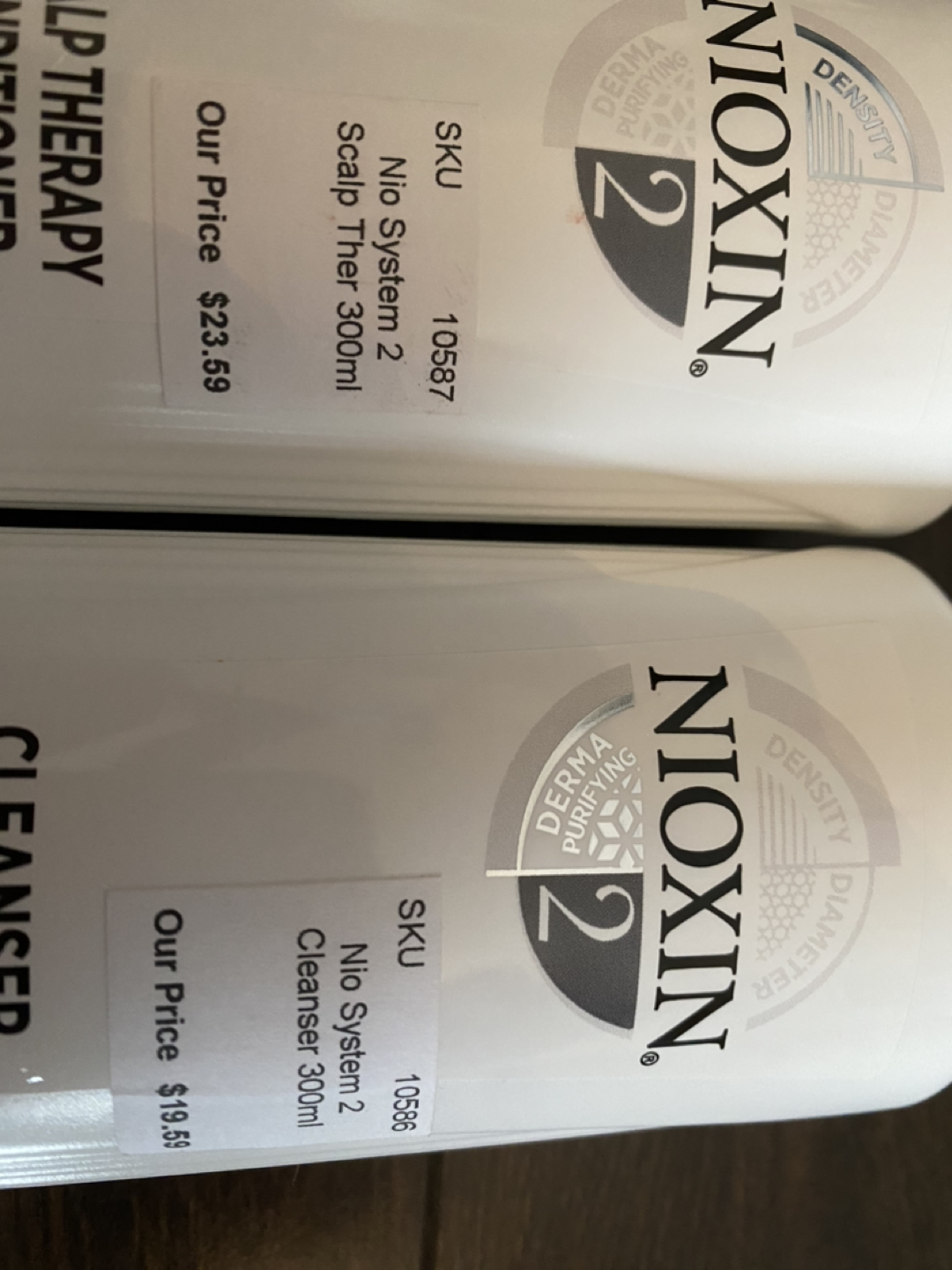 NIOXIN Professional #2 Scalp and Hair Treatment 3 Products image indicator(3)
