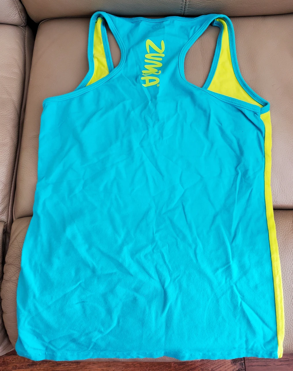 Zumba blue shirt-size M image indicator(2)