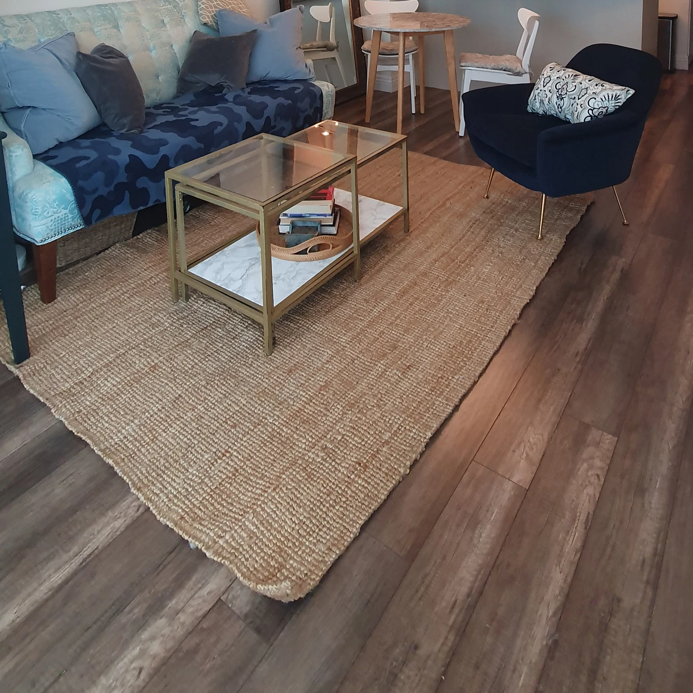 100% jute IKEA rug