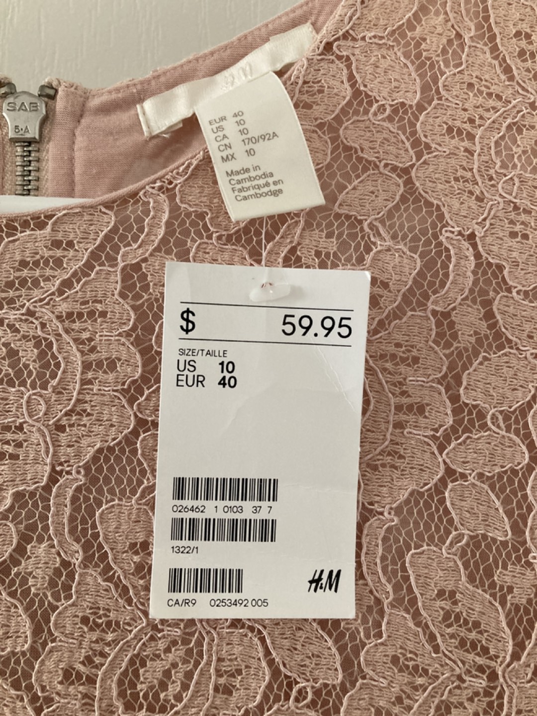 New! H&M lace dress - medium (10) image indicator(4)