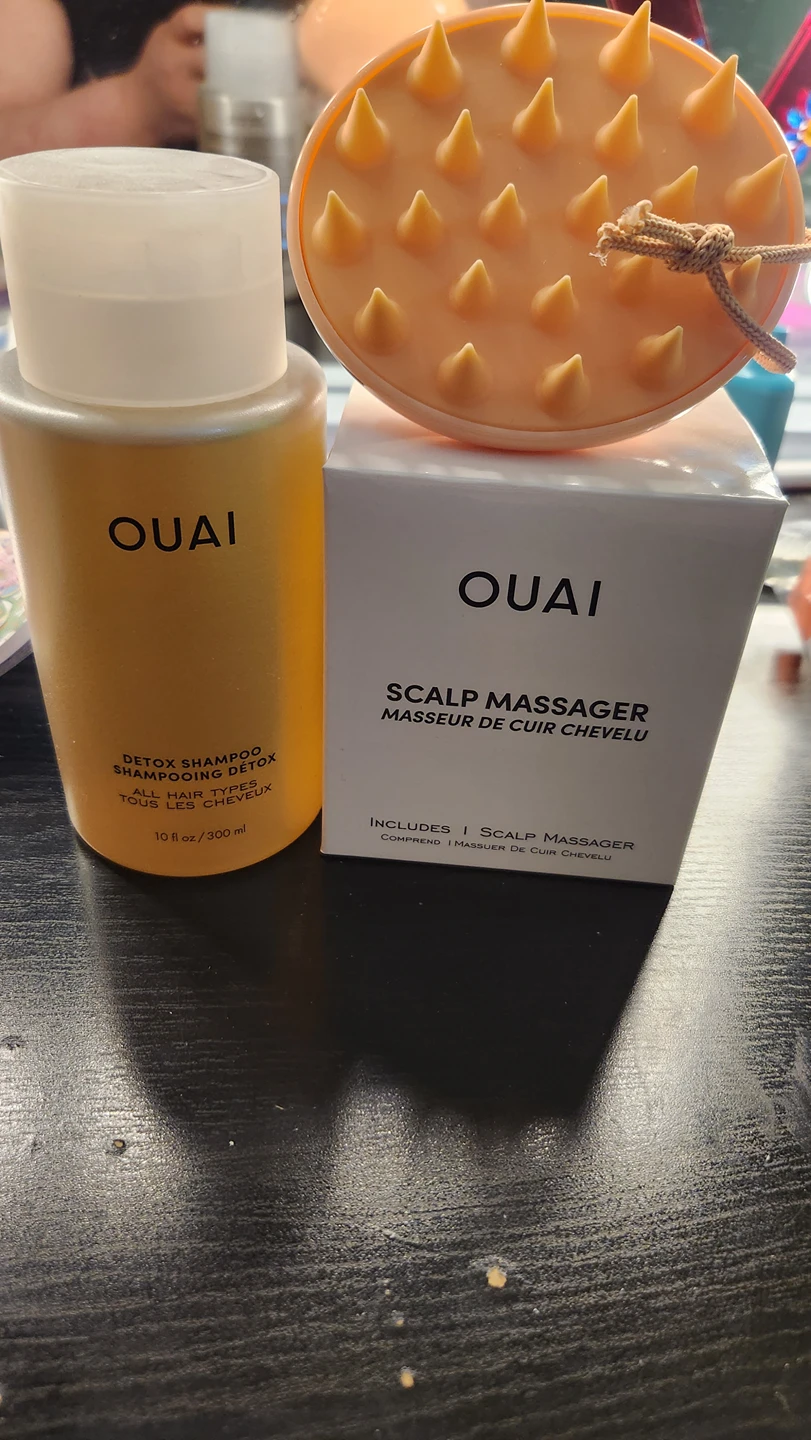 ouai detox shampoo with scalp massager thumbnail