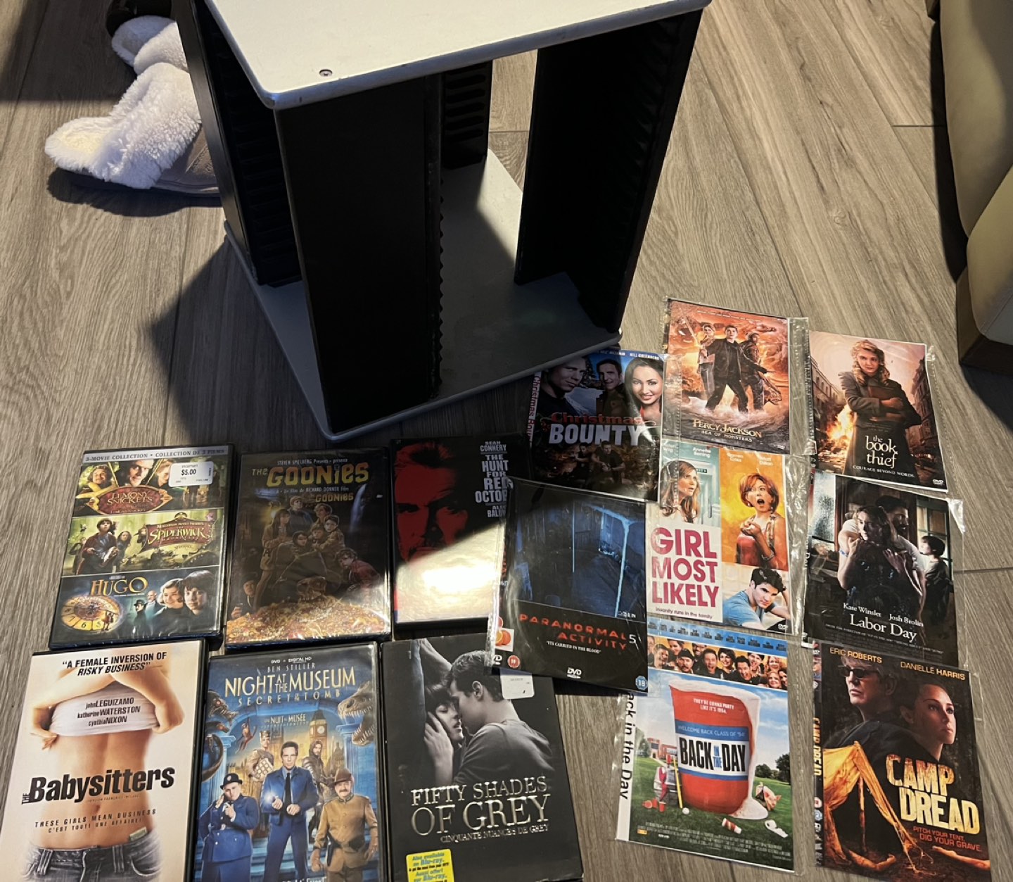 Dvd movies and storage tower thumbnail