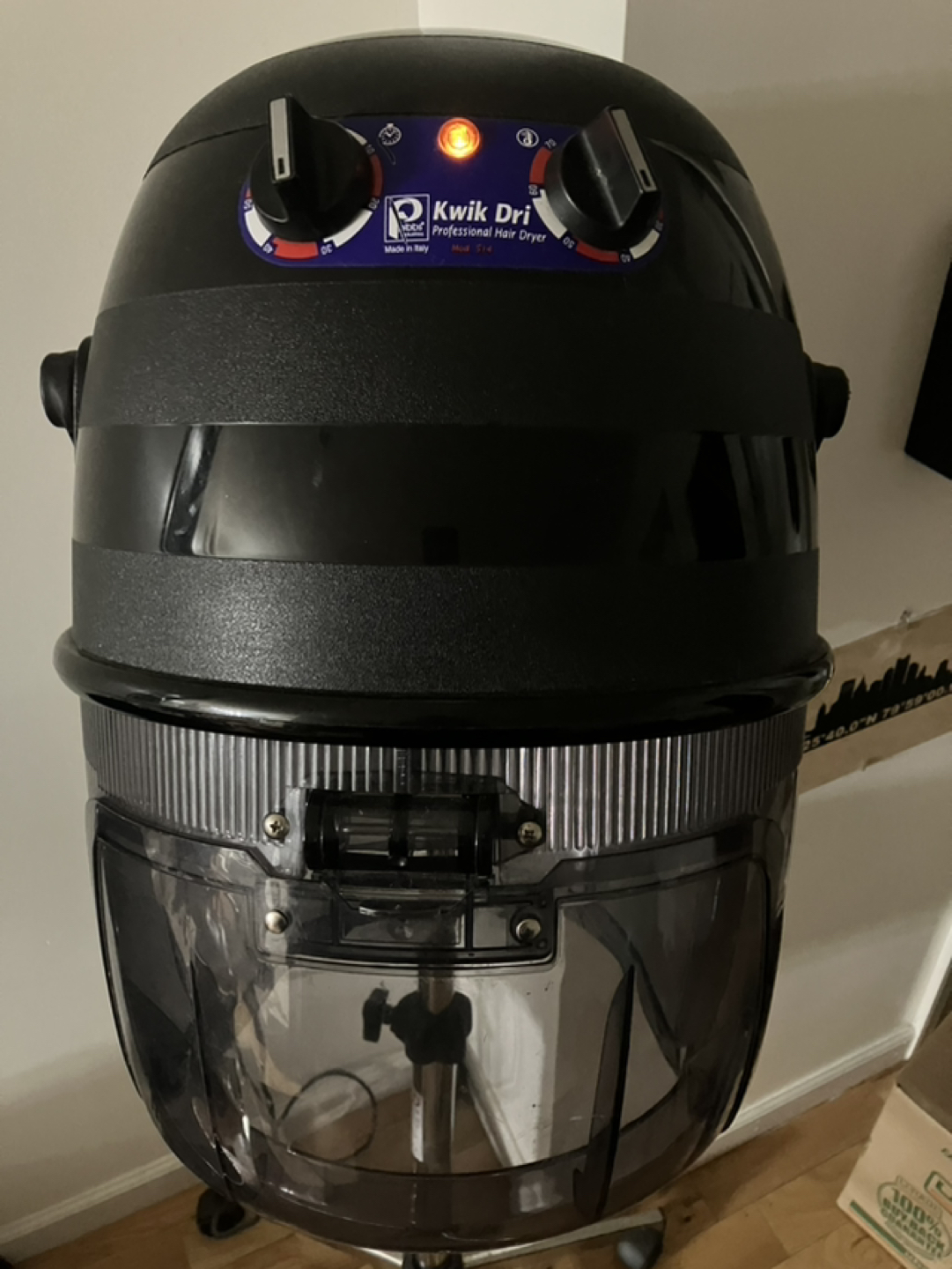 Pibbs Professional Portable Hooded Hair Dryer