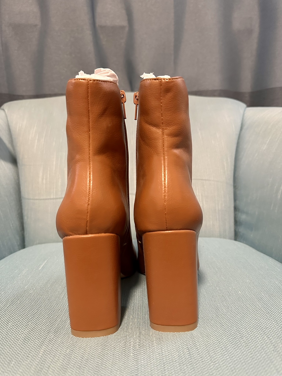 Square Toe Ankle Boots with Foam Cushion | US8 EUR39 image indicator(8)