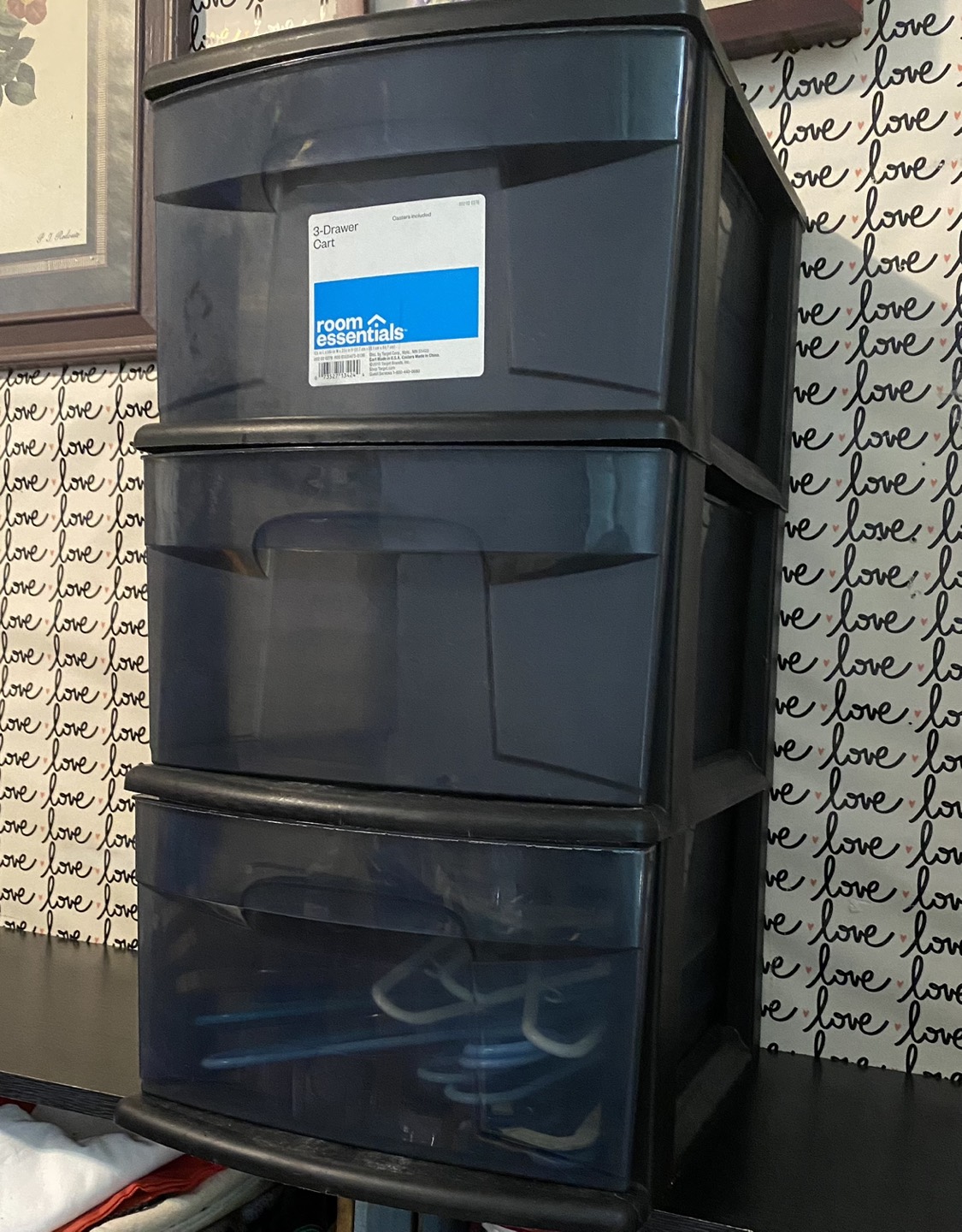 Plastic drawer cart - photo 3