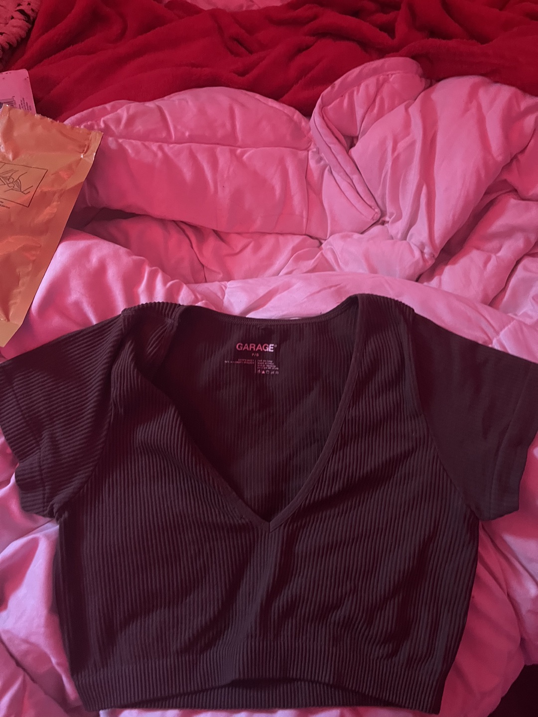 garage crop top