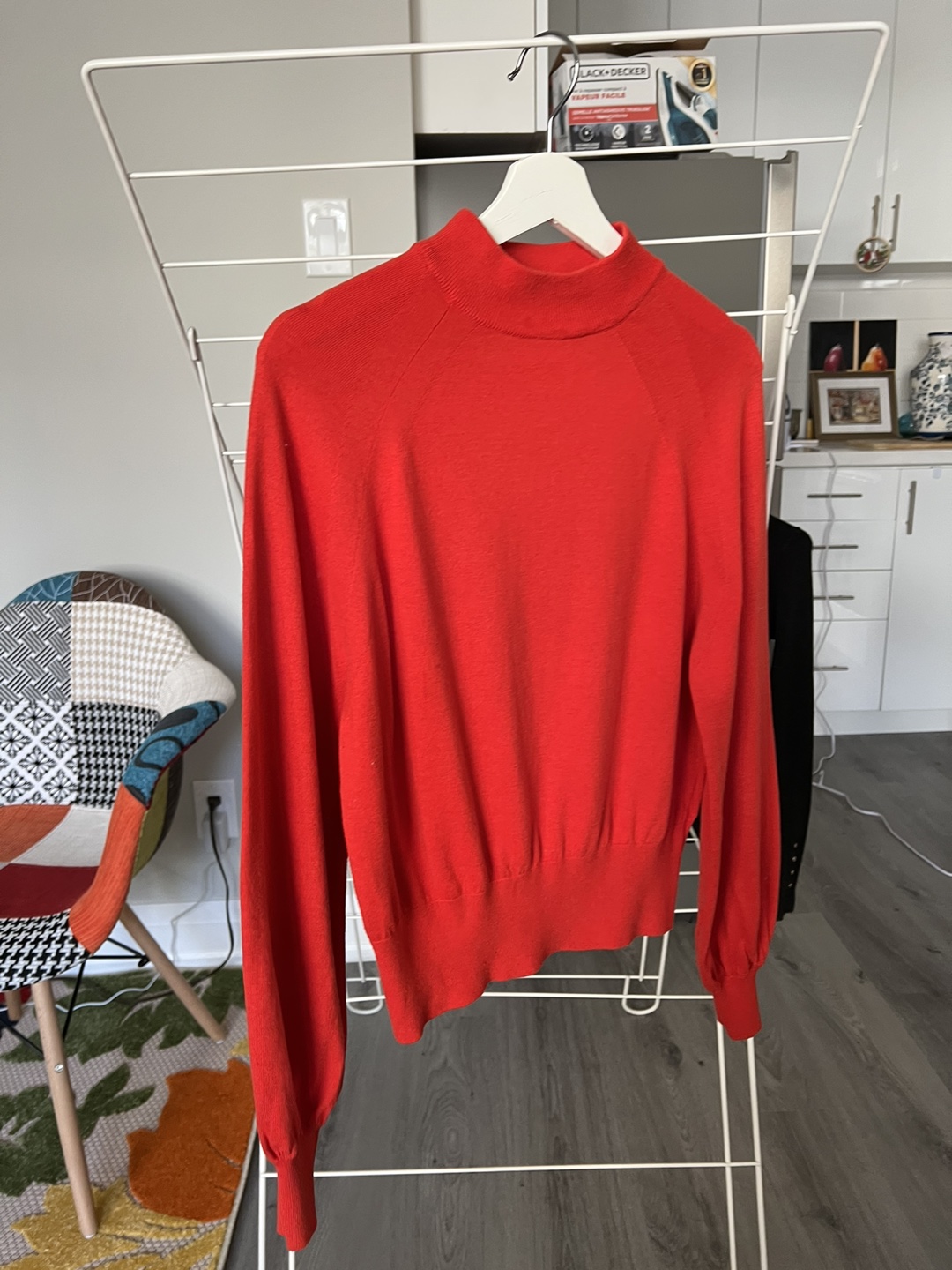 Mango thin-knit half turtleneck sweater thumbnail