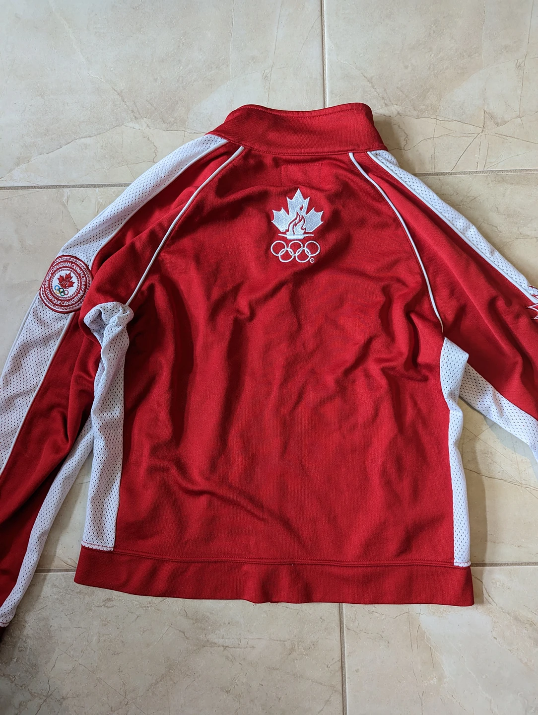 ROOTS Team Canada 2004 Olympics Jacket size M WOMENS image indicator(5)