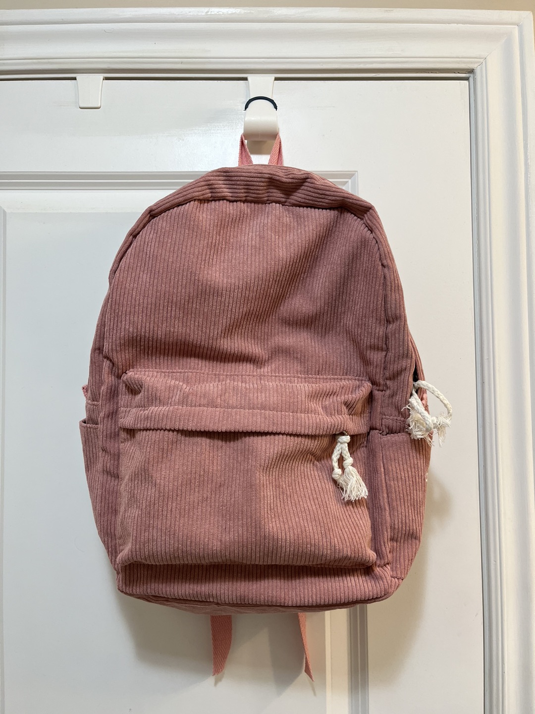 Pink backpack