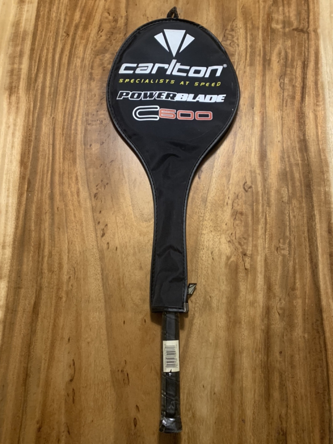CARLTON POWERBLADE C600 BADMINTON RACKET NEW, 100 ALUMINUM thumbnail