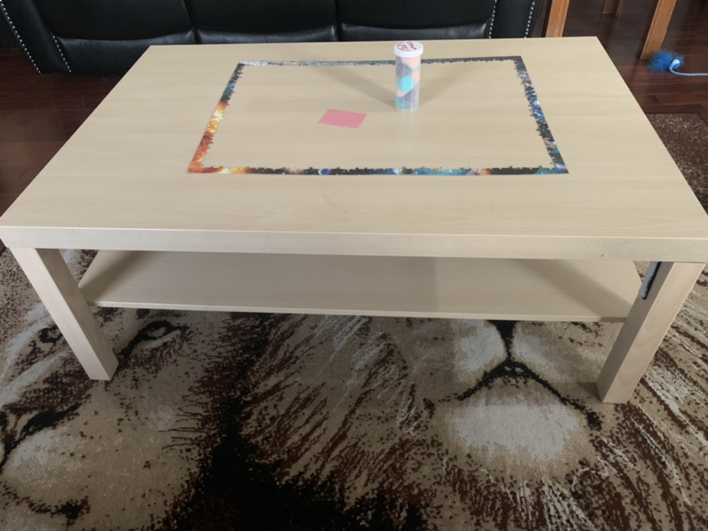 IKEA coffee table ( oak finish) image indicator(4)