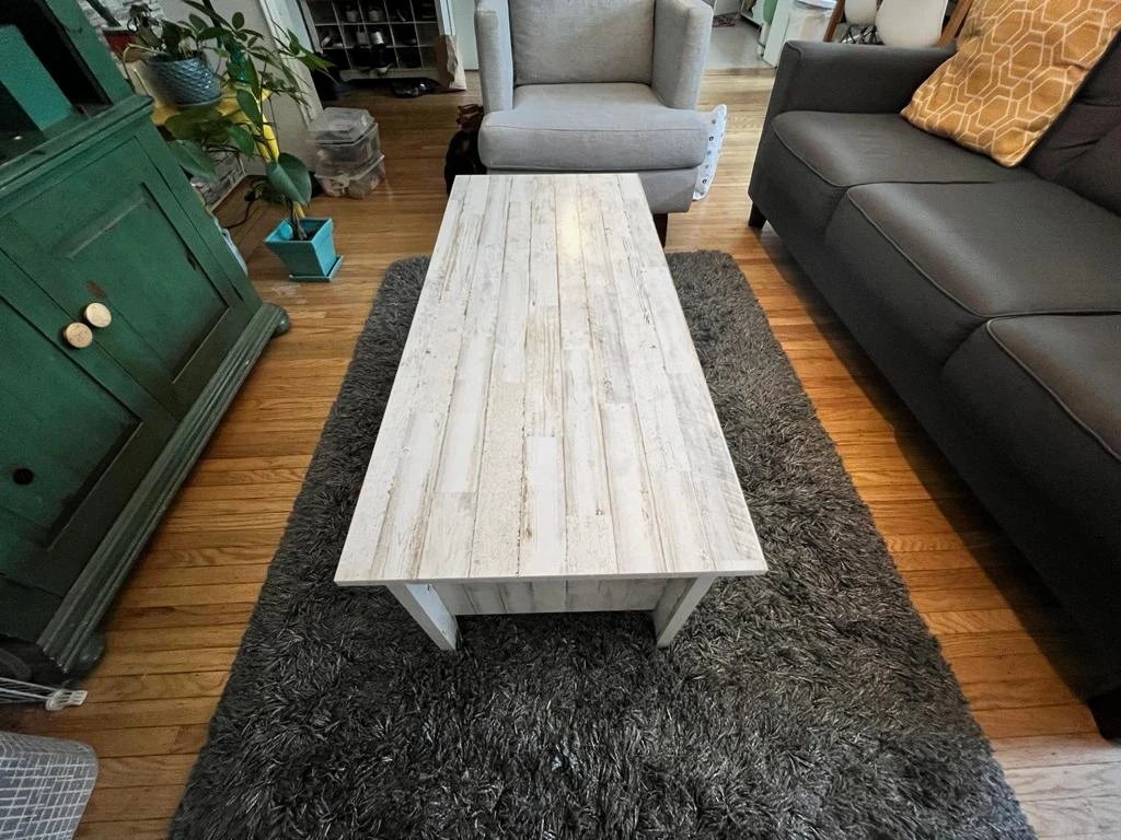 Lift-top coffee table