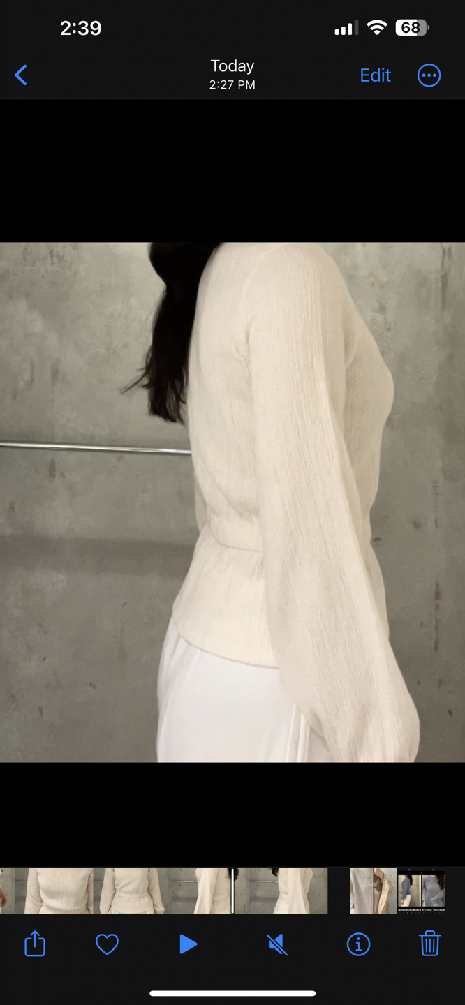 DYNAMITE Simple Blouse (Blue/Beige) - photo 5