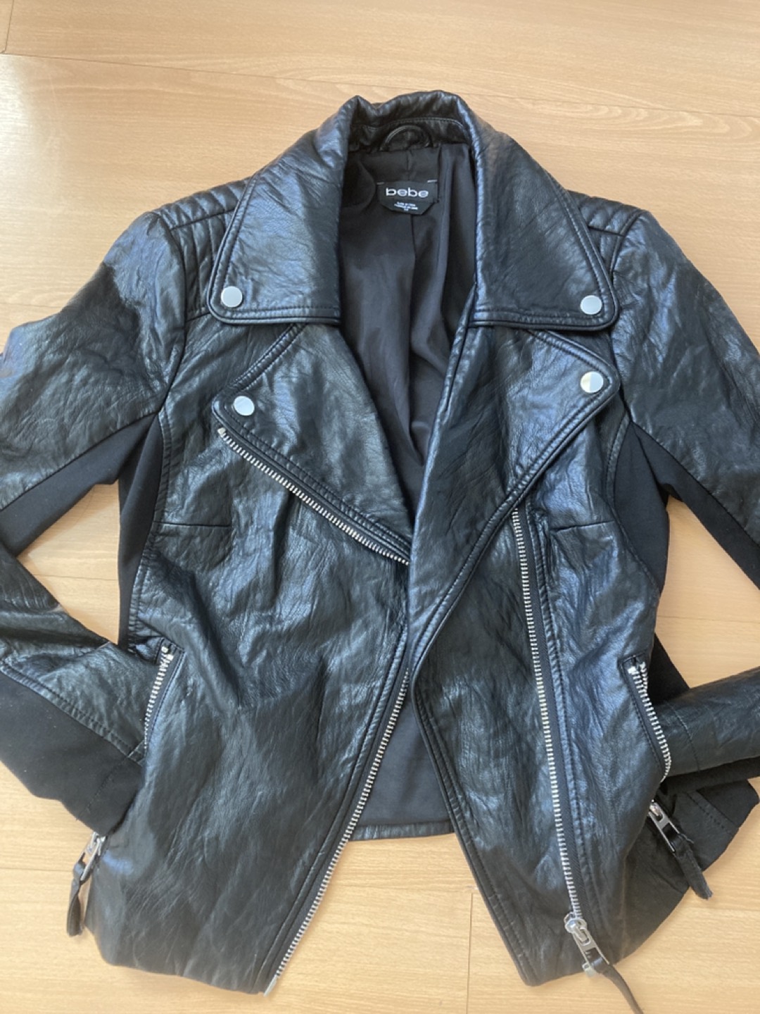 Bebe leather jacket - photo 3